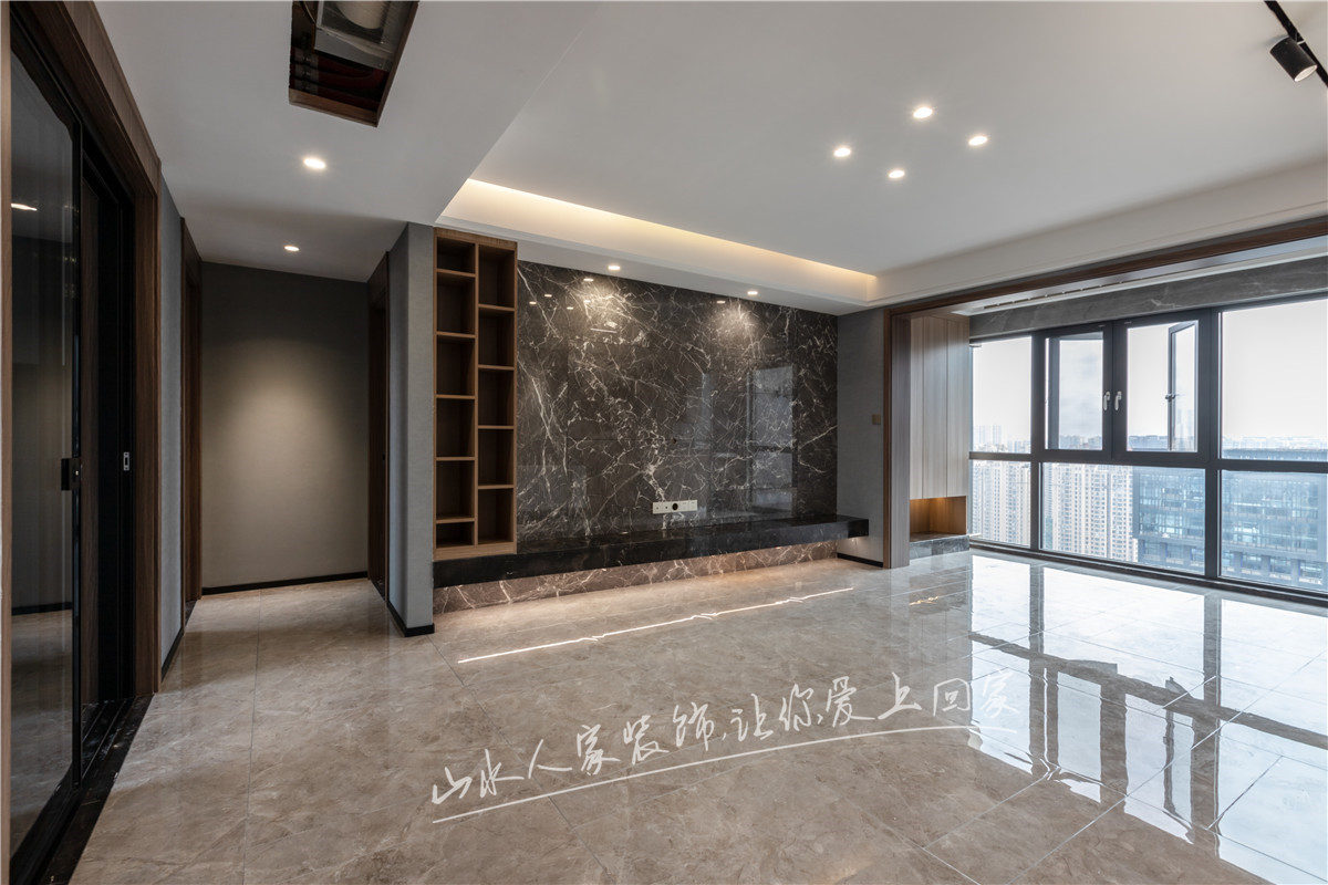 保利城現(xiàn)代風格硬裝效果圖 保利城現(xiàn)代風格裝修效果圖