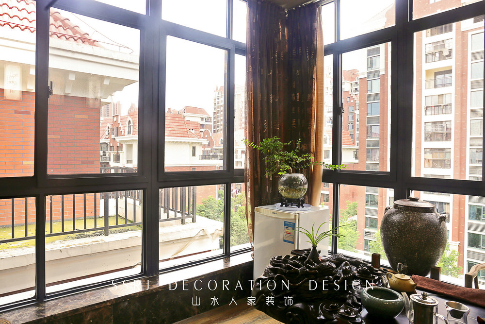 新華聯(lián)青年城復式樓新中式風格裝修效果圖 新華聯(lián)青年城復式樓新中式風格裝修效果圖