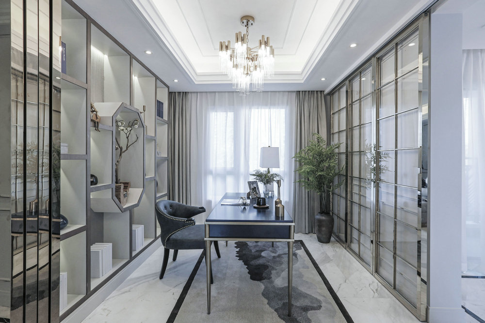 世紀(jì)江尚現(xiàn)代輕奢風(fēng)格裝修效果圖 世紀(jì)江尚現(xiàn)代輕奢風(fēng)格裝修效果圖