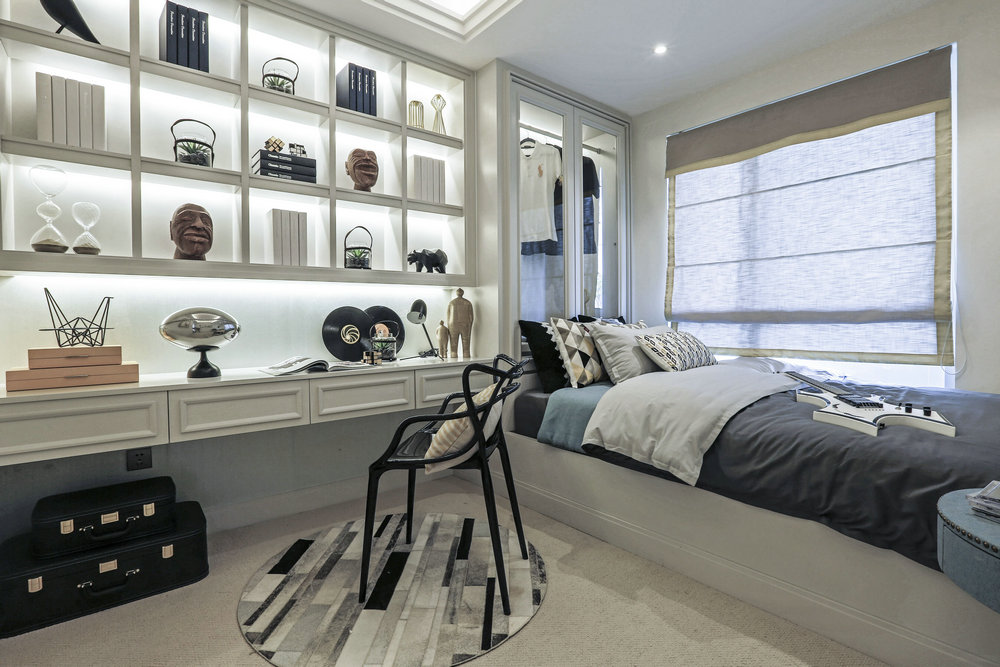 世紀(jì)江尚現(xiàn)代輕奢風(fēng)格裝修效果圖 世紀(jì)江尚現(xiàn)代輕奢風(fēng)格裝修效果圖