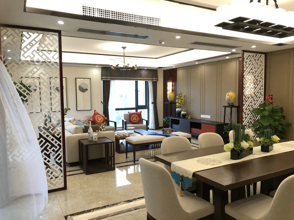 菱角湖一號新中式風(fēng)格裝修效果圖 菱角湖一號新中式風(fēng)格裝修效果圖