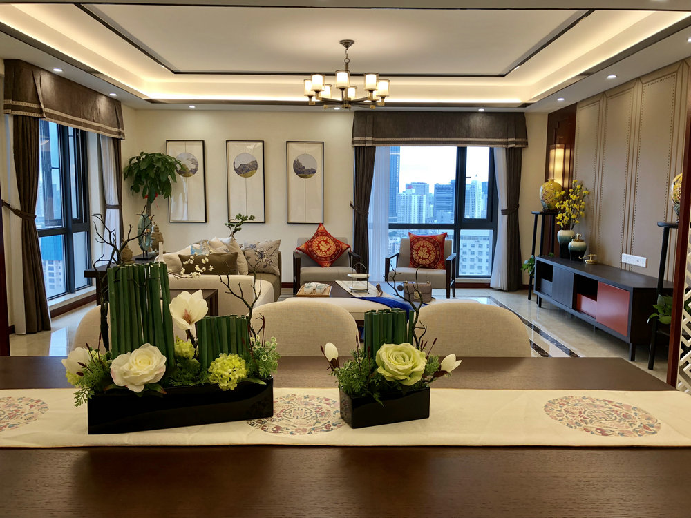 菱角湖一號新中式風(fēng)格裝修效果圖 菱角湖一號新中式風(fēng)格裝修效果圖