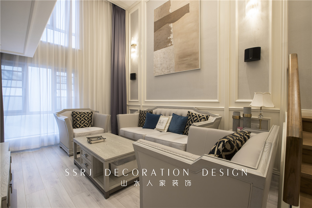 金珠港灣122平復(fù)式樓簡美風(fēng)格裝修效果圖 金珠港灣122平復(fù)式樓簡美風(fēng)格裝修效果圖