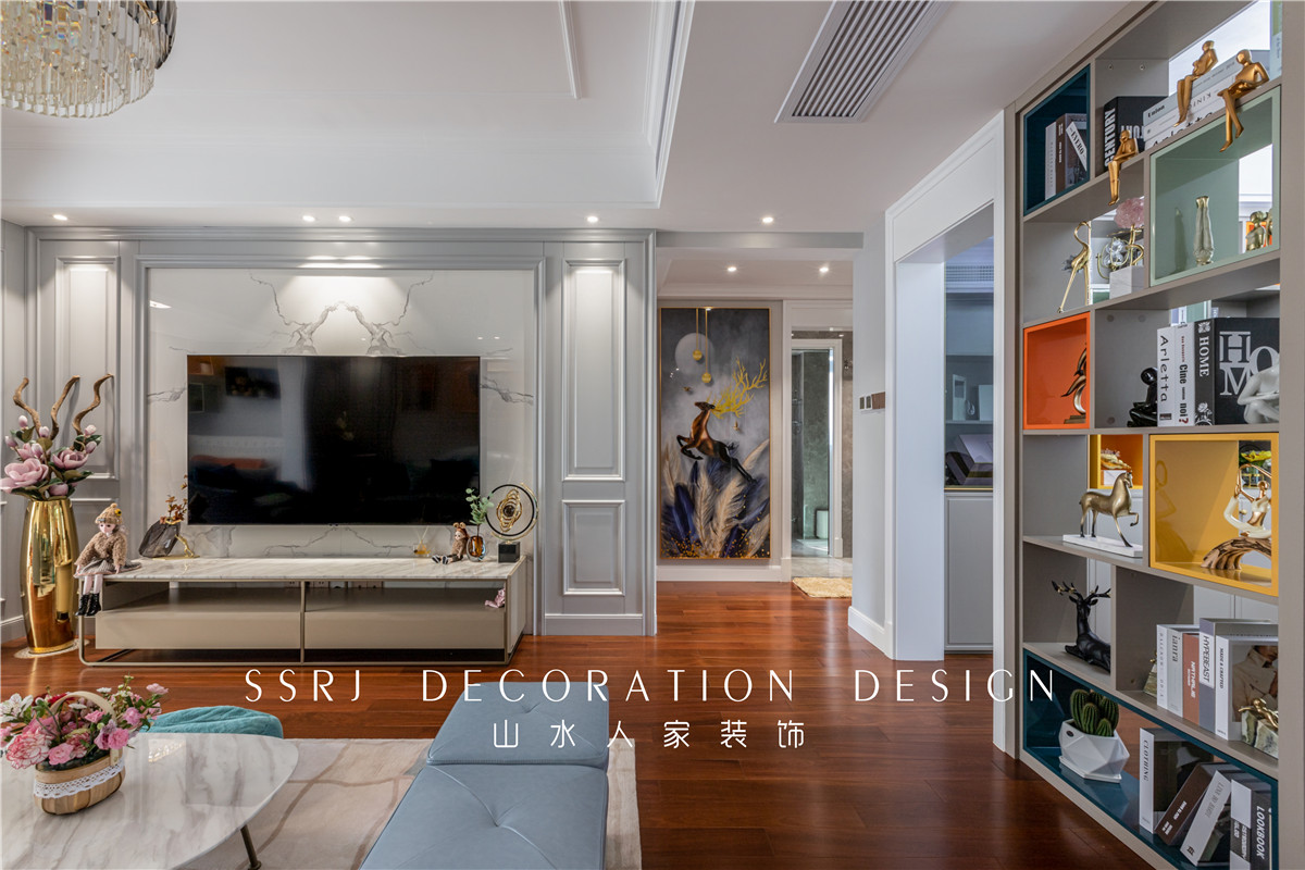 東湖雅庭美式輕奢風格裝修效果圖 東湖雅庭美式輕奢風格裝修效果圖